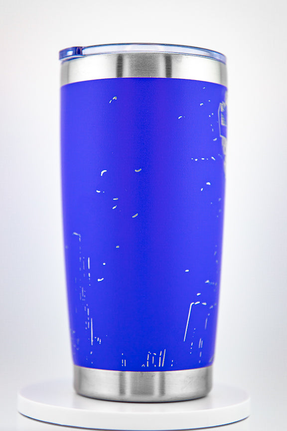 Jesus on Cross Tumbler - Bern Laser Works