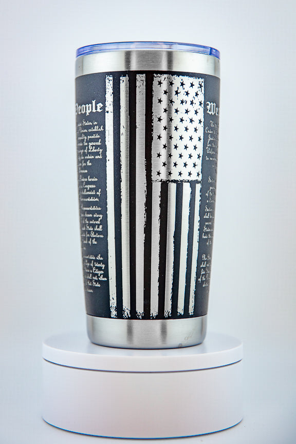 We the People Tumbler - Bern Laser Works