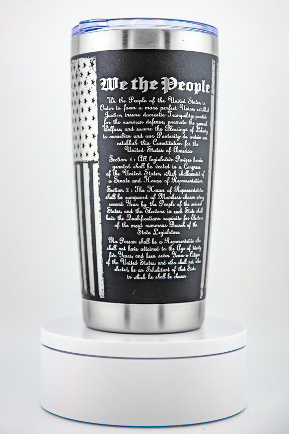 We the People Tumbler - Bern Laser Works