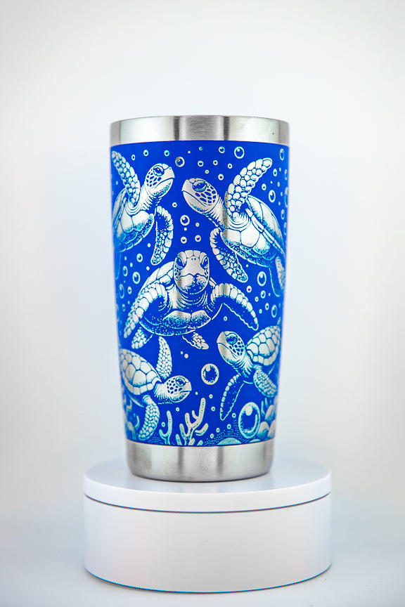 Sea Turtles Tumbler - Bern Laser Works