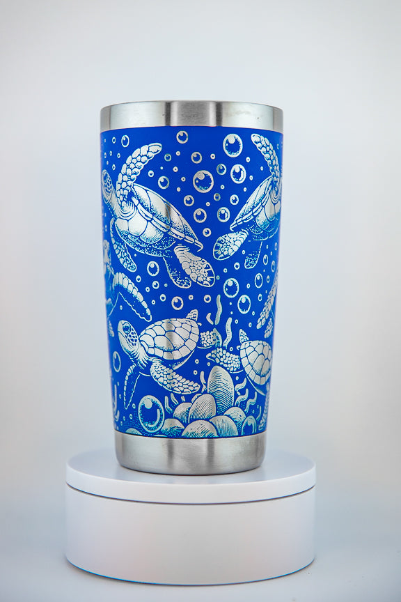 Sea Turtles Tumbler - Bern Laser Works