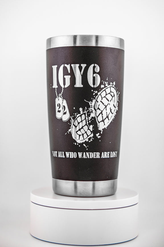 IGY6 Tumbler (PTSD Awareness) - Bern Laser Works